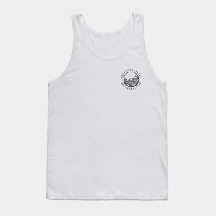 Ocean sun | Minimalist tattoo design Tank Top